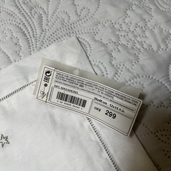 NWT Zara Home Kids Embroidered Pillowcase - Picture 7 of 9